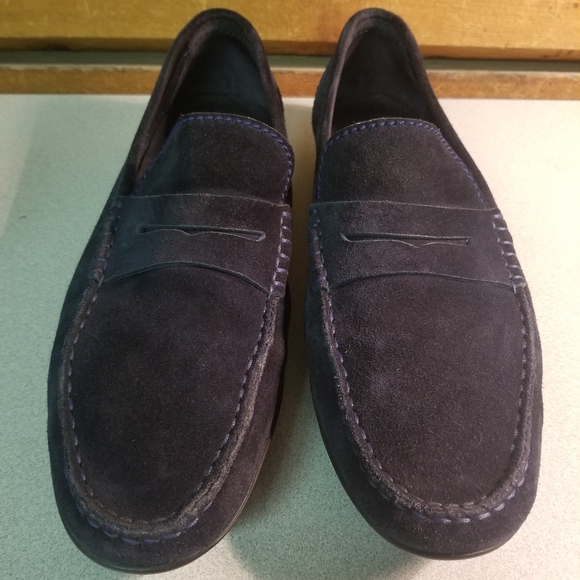 Longhi Suede Loafer - Picture 1 of 10